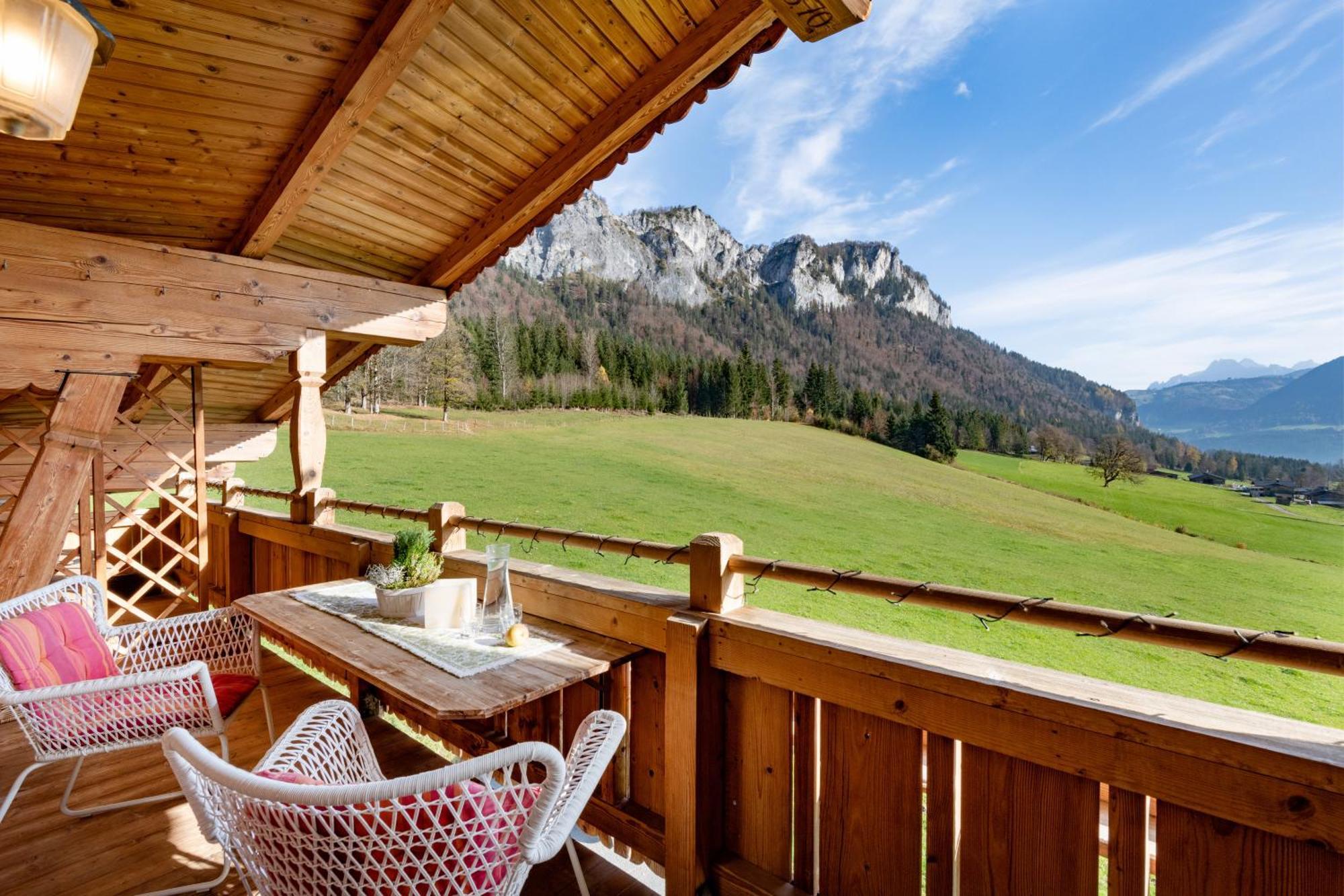 Ferienwohnung Maurerhof Sankt Johann in Tirol Buitenkant foto