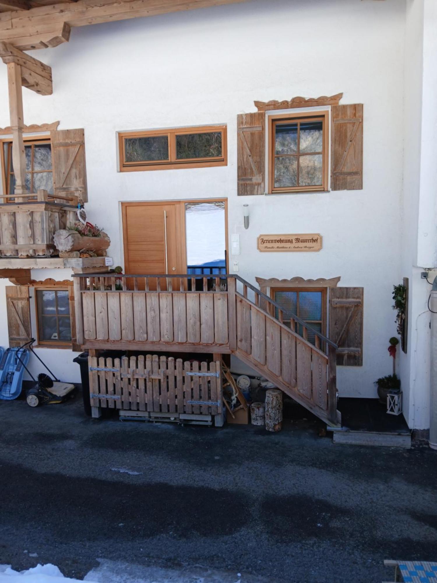 Ferienwohnung Maurerhof Sankt Johann in Tirol Buitenkant foto